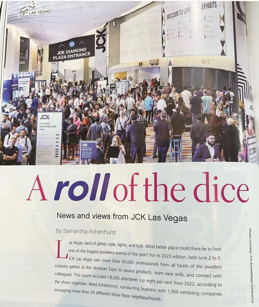 Our CEO in the latest issue of jewellery business magazine talking, jewellery trends, retail and ChatGPT.