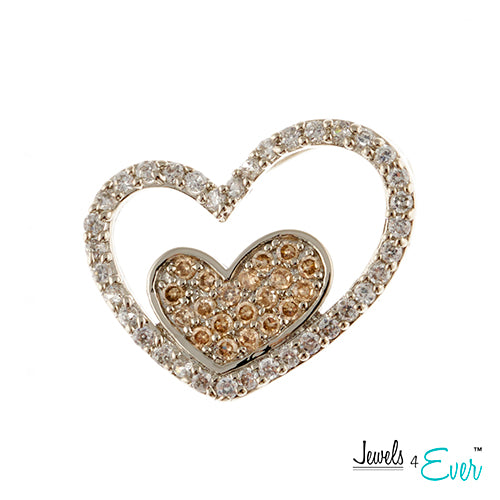 Jewels 4 Ever Women's CZ Fashion Jewelry Pendant