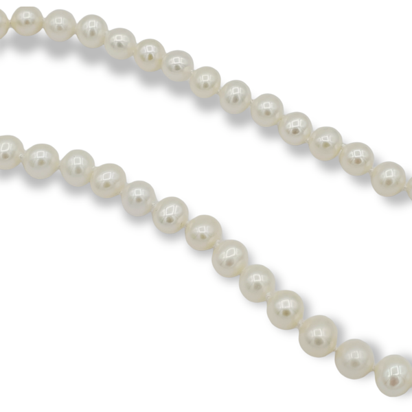 Genuine Freshwater Pearls (5.4-5.5mm) Necklace