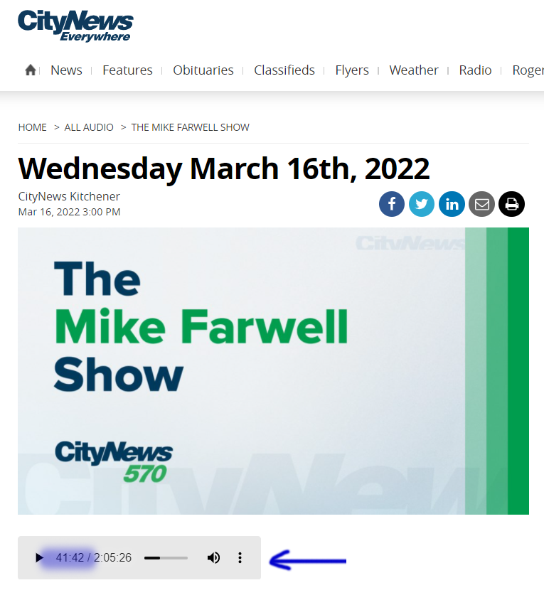 Our CEO on the Mike Farwell show