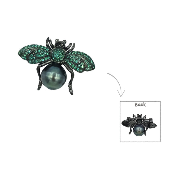 St. Silver Brooches with Pearls