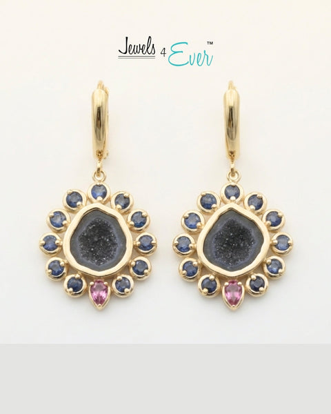14Kt Gold Geode Collection