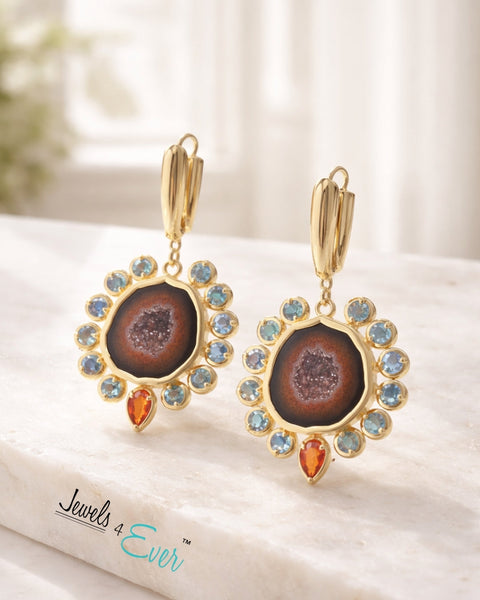 14Kt Gold Geode Collection