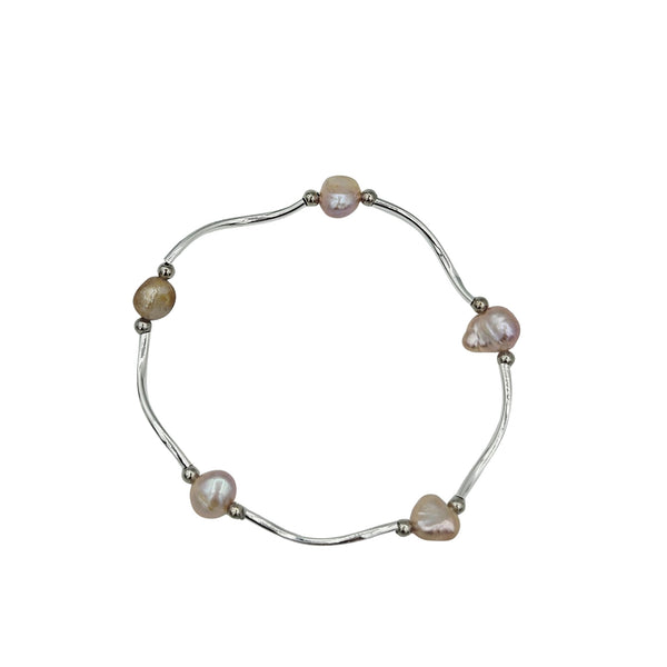 Genuine Freshwater Pearls 8-9mm Bracelet and Necklace