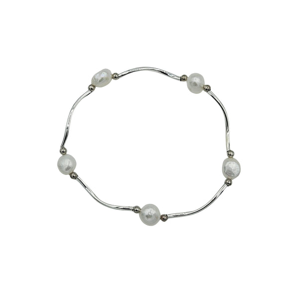 Genuine Freshwater Pearls 8-9mm Bracelet and Necklace