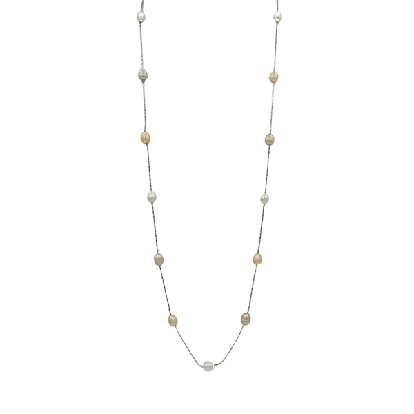 Genuine Freshwater Pearls 10x7mm Bracelet and Necklace