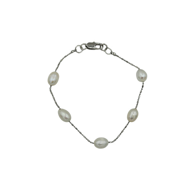 Genuine Freshwater Pearls 10x7mm Bracelet and Necklace