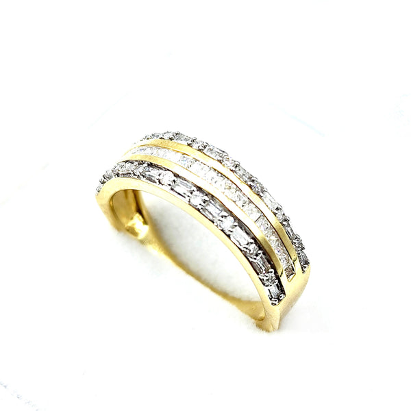 10K Yellow Gold Diamond Ring