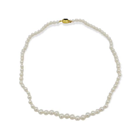 Genuine Freshwater Pearls (5.4-5.5mm) Necklace