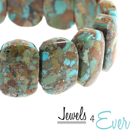 Stabilized Turquoise Bracelet